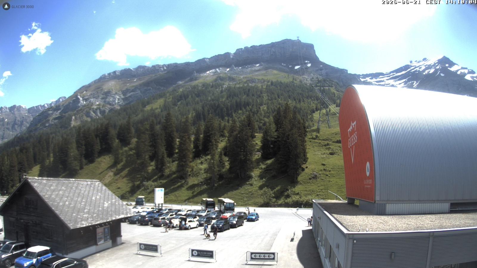 Webcam Glacier 3000: Col du Pillon 1546m