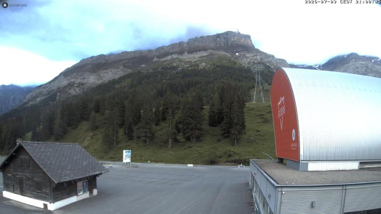 Webcam Glacier 3000: Col du Pillon 1546m