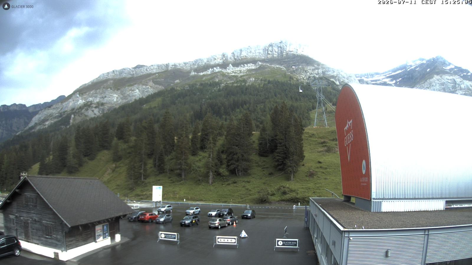 Webcam Glacier 3000: Col du Pillon 1546m