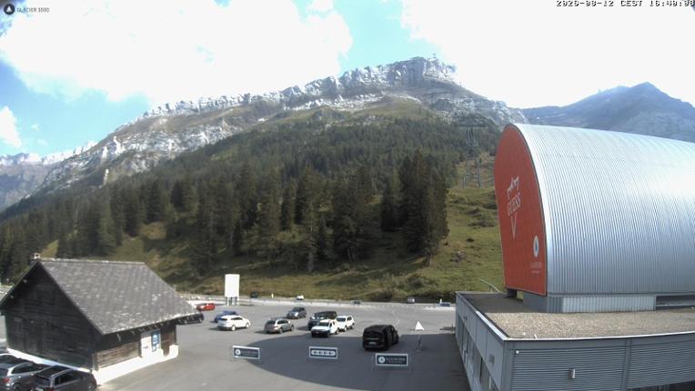 Webcam Glacier 3000: Col du Pillon 1546m