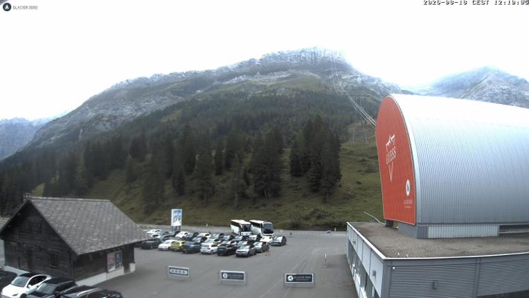 Webcam Glacier 3000: Col du Pillon 1546m