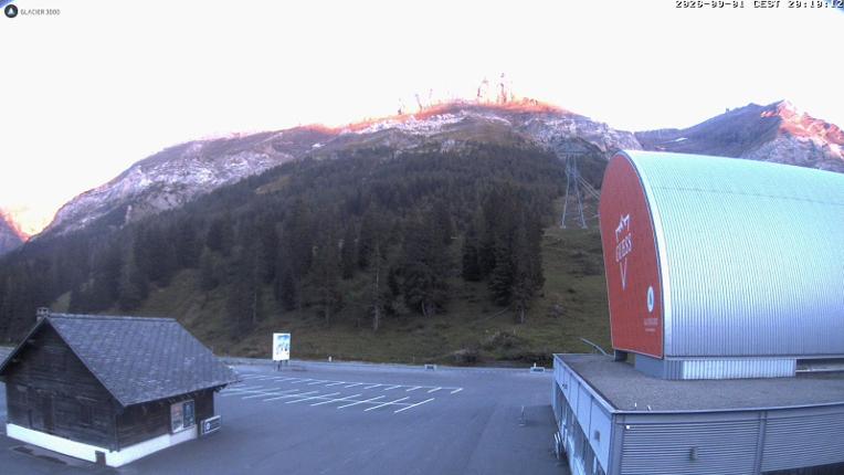Webcam Glacier 3000: Col du Pillon 1546m