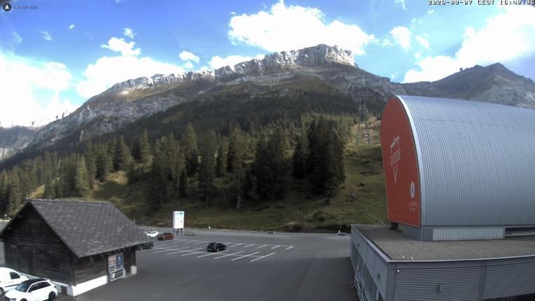 Webcam Glacier 3000: Col du Pillon 1546m