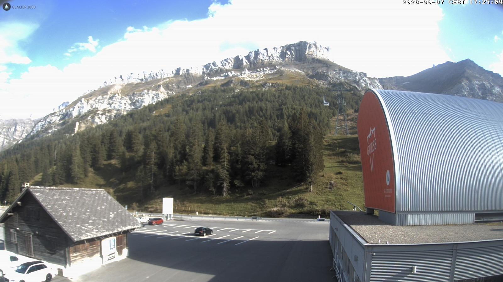 Webcam Glacier 3000: Col du Pillon 1546m