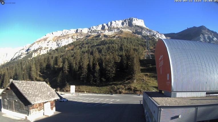 Webcam Glacier 3000: Col du Pillon 1546m