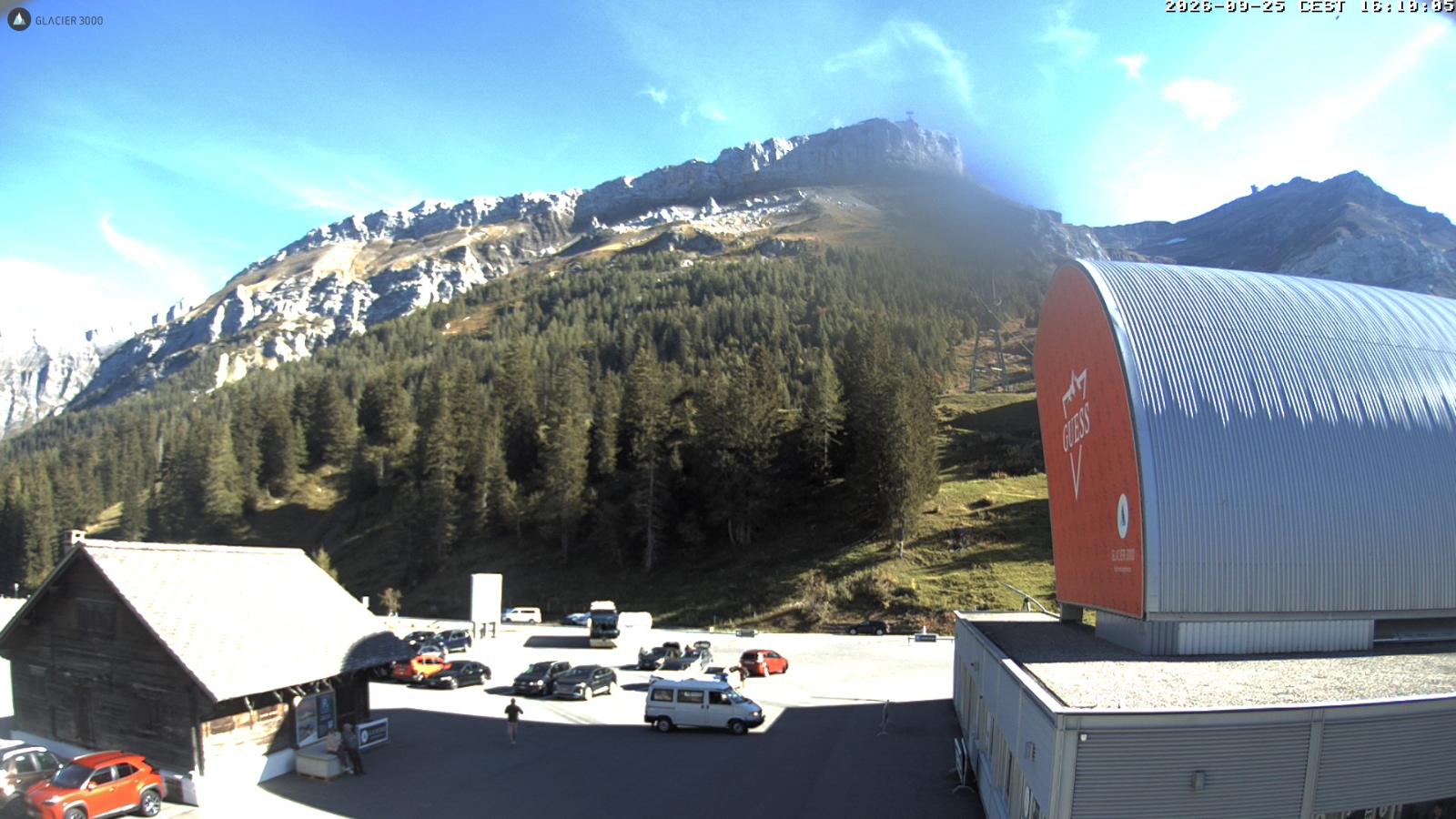 Webcam Glacier 3000: Col du Pillon 1546m