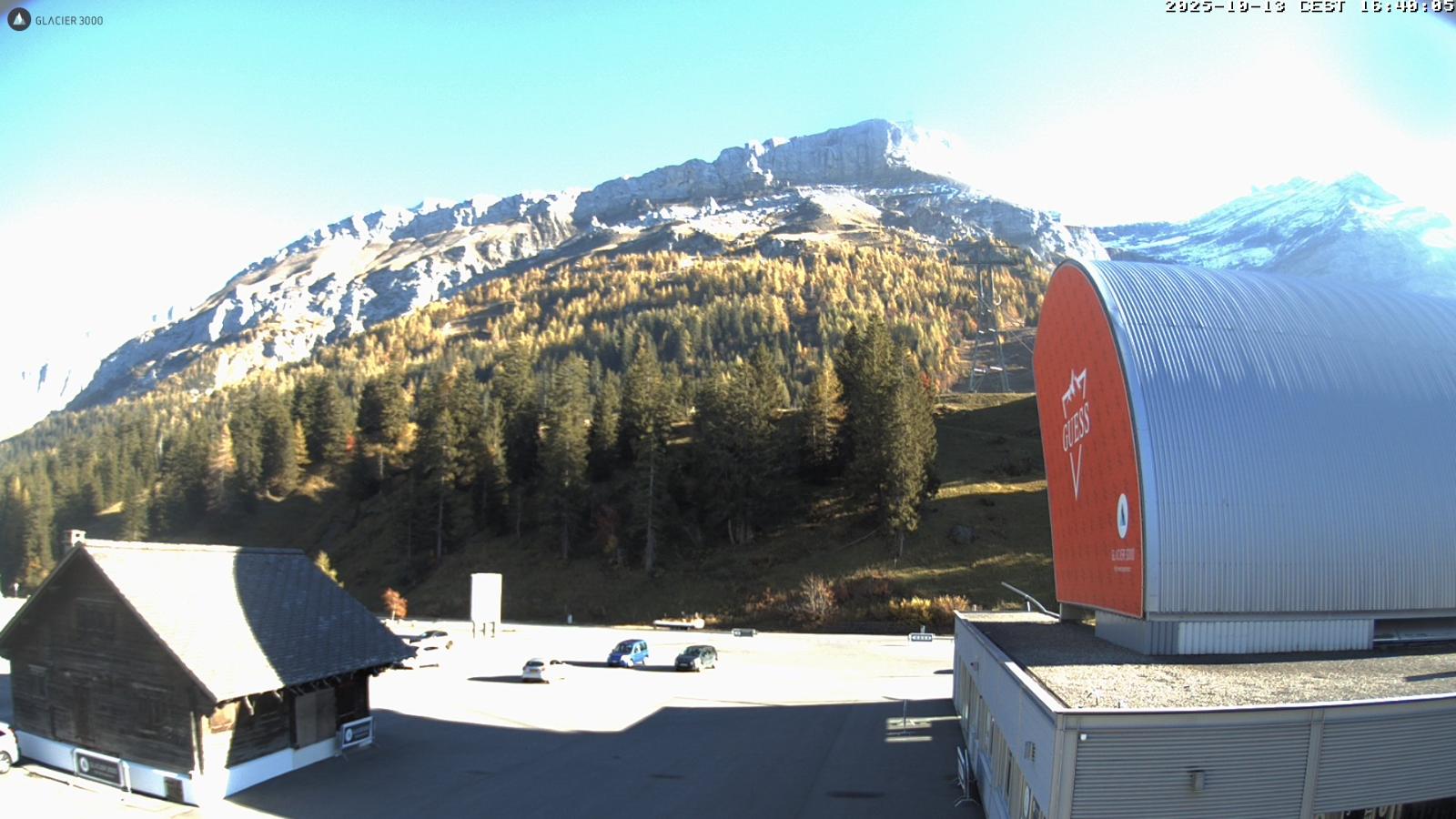 Webcam Glacier 3000: Col du Pillon 1546m