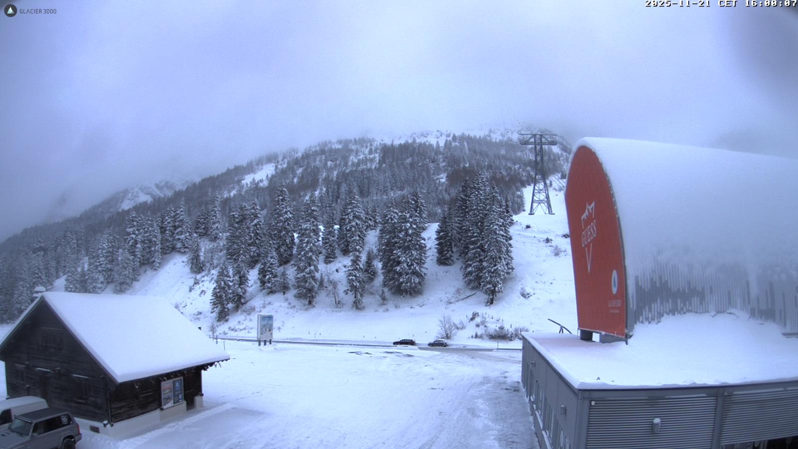 Webcam Glacier 3000: Col du Pillon 1546m