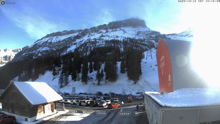 Webcam Glacier 3000: Col du Pillon 1546m