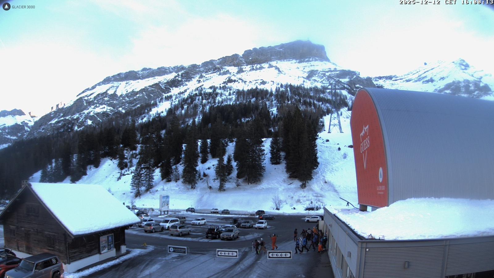 Webcam Glacier 3000: Col du Pillon 1546m