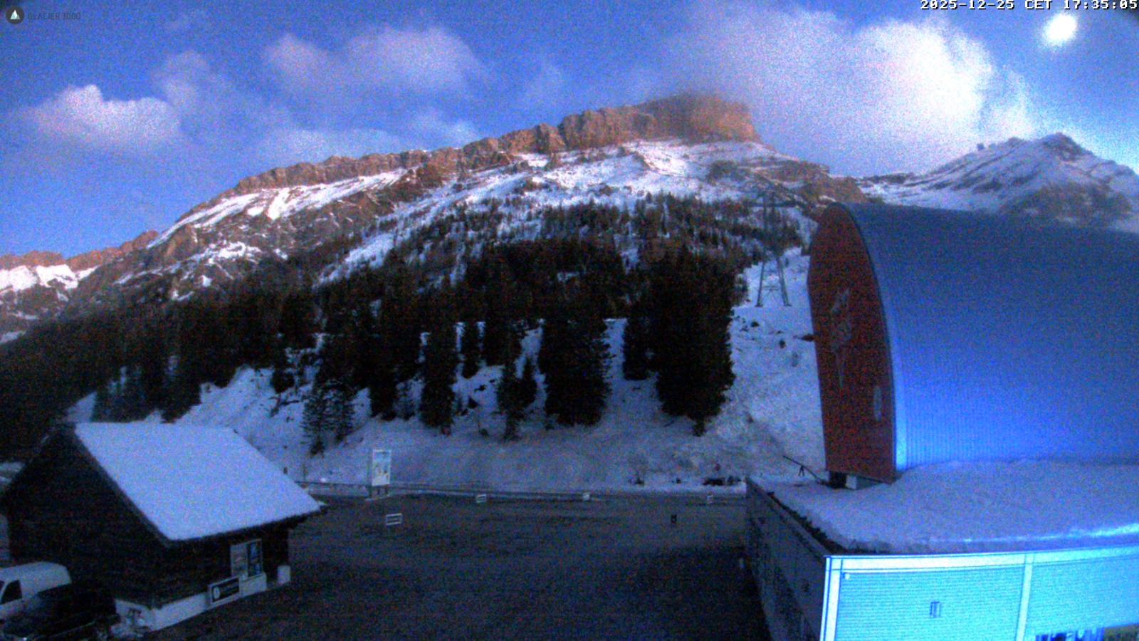 Webcam Glacier 3000: Col du Pillon 1546m