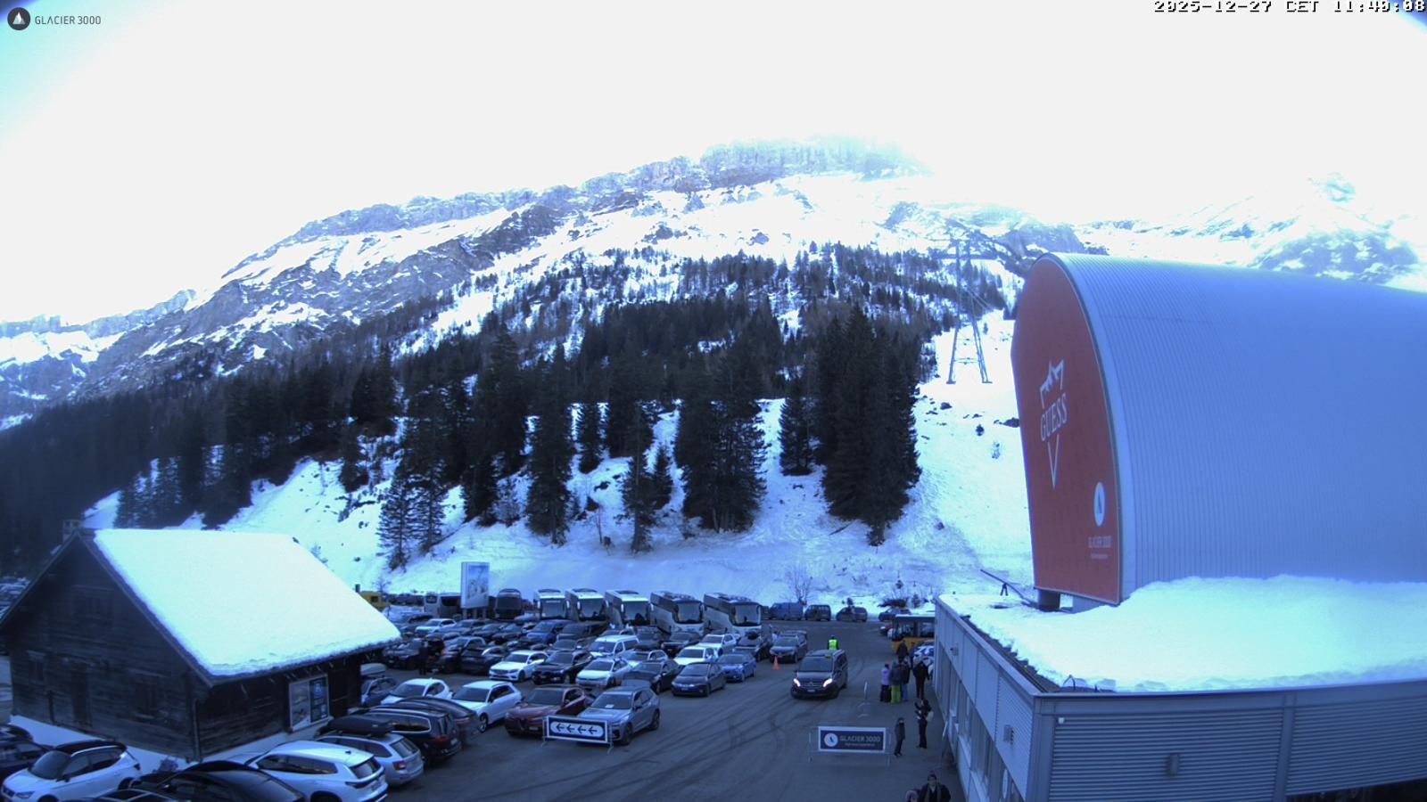 Webcam Glacier 3000: Col du Pillon 1546m