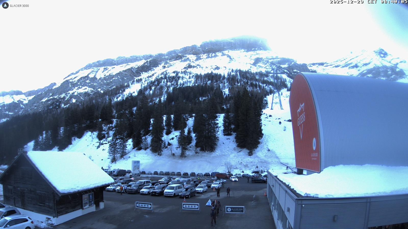 Webcam Glacier 3000: Col du Pillon 1546m