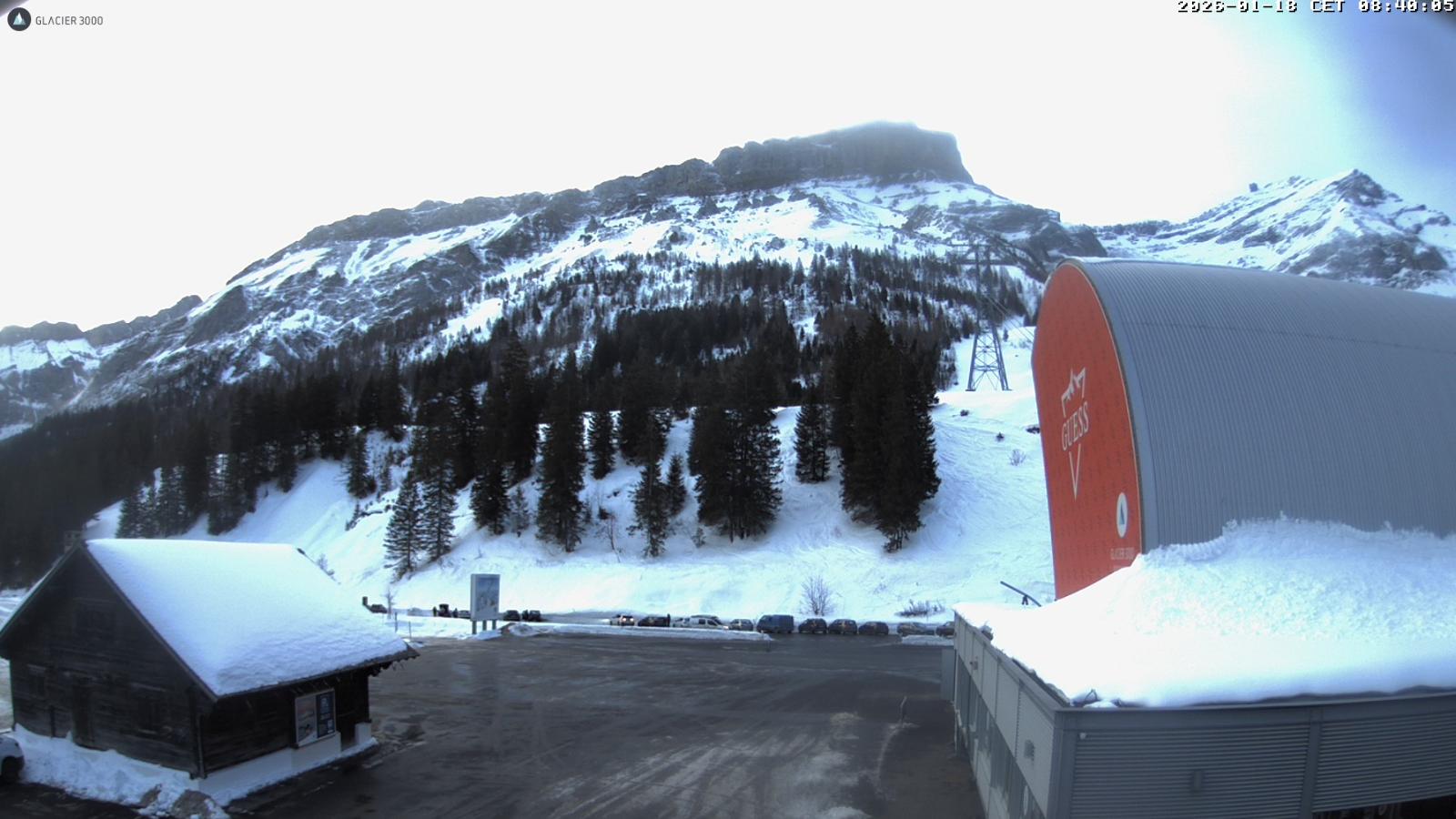 Webcam Glacier 3000: Col du Pillon 1546m