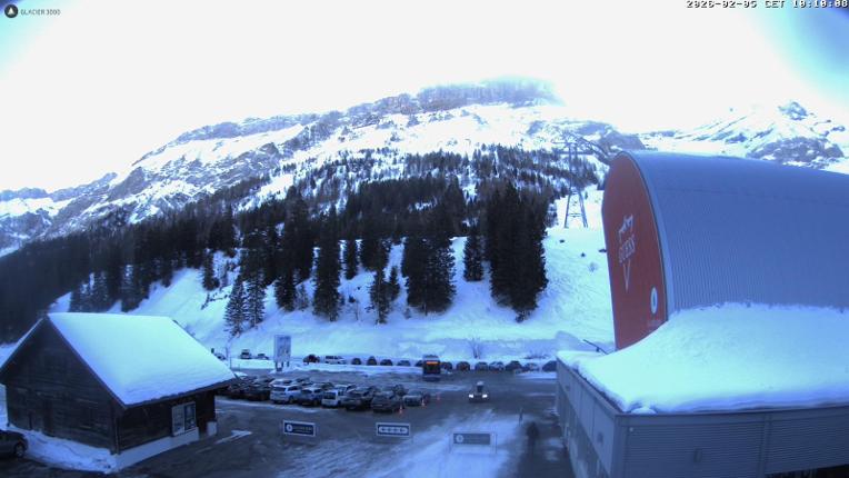 Webcam Glacier 3000: Col du Pillon 1546m