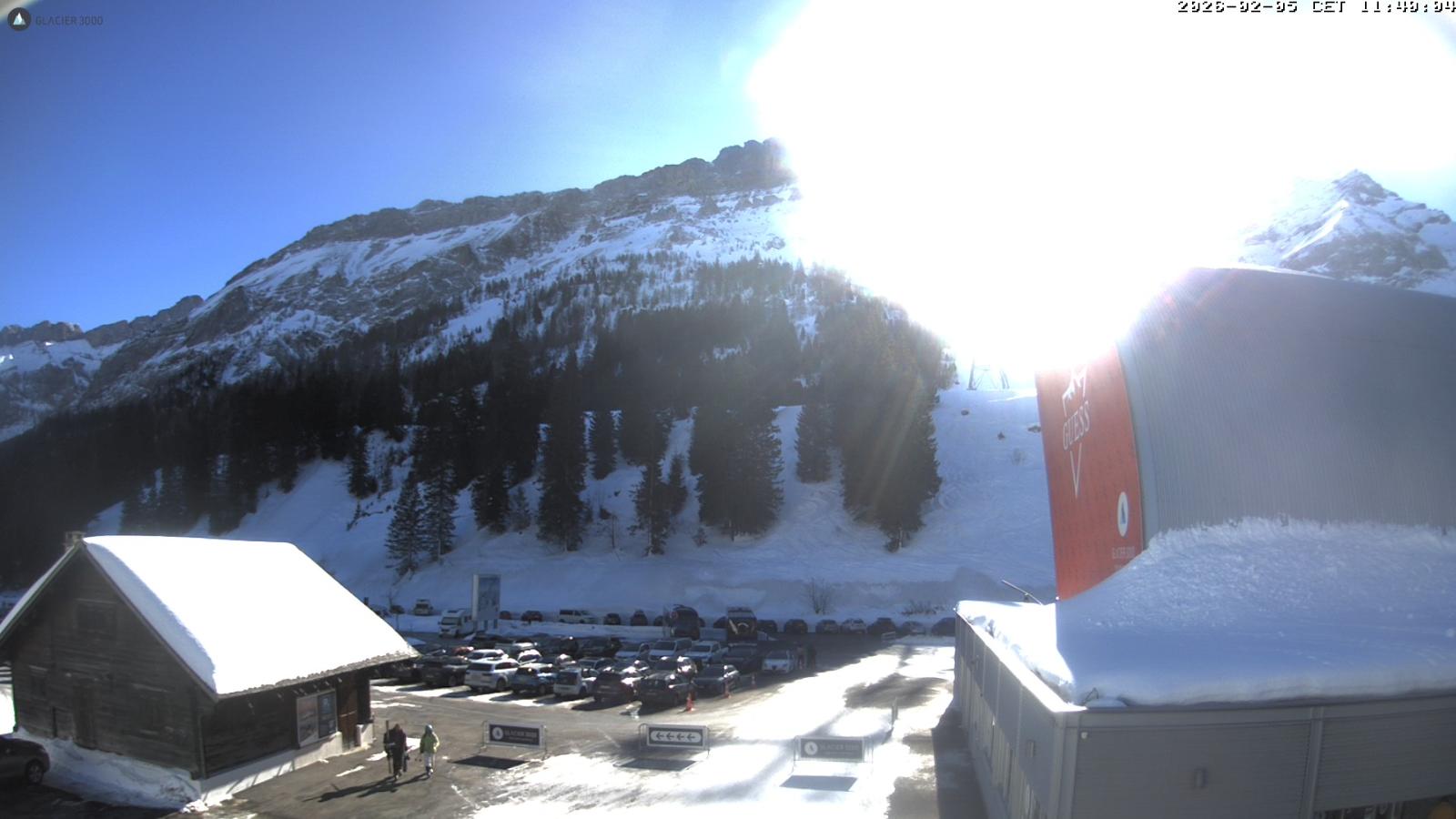 Webcam Glacier 3000: Col du Pillon 1546m