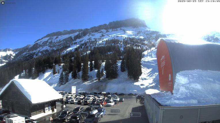 Webcam Glacier 3000: Col du Pillon 1546m