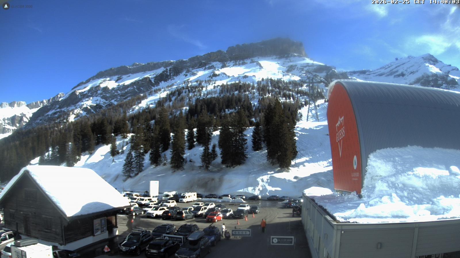 Webcam Glacier 3000: Col du Pillon 1546m