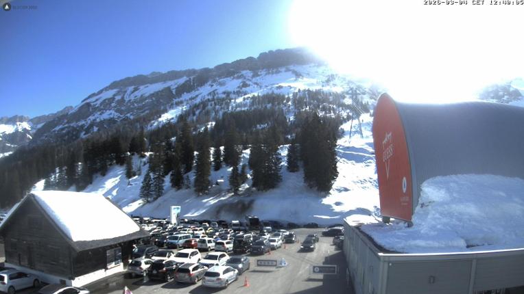 Webcam Glacier 3000: Col du Pillon 1546m