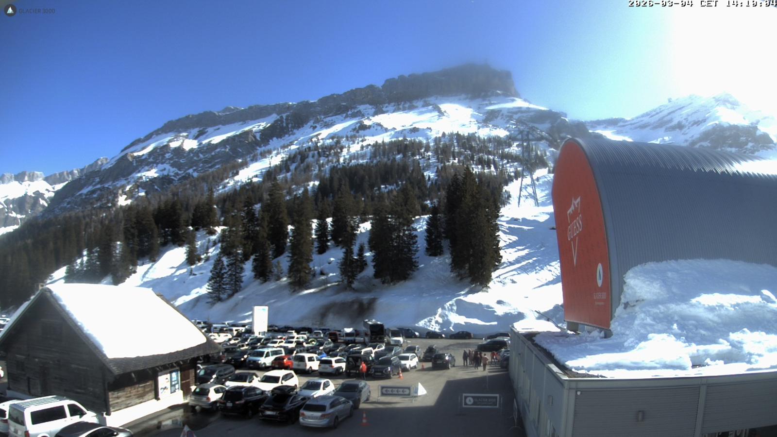 Webcam Glacier 3000: Col du Pillon 1546m