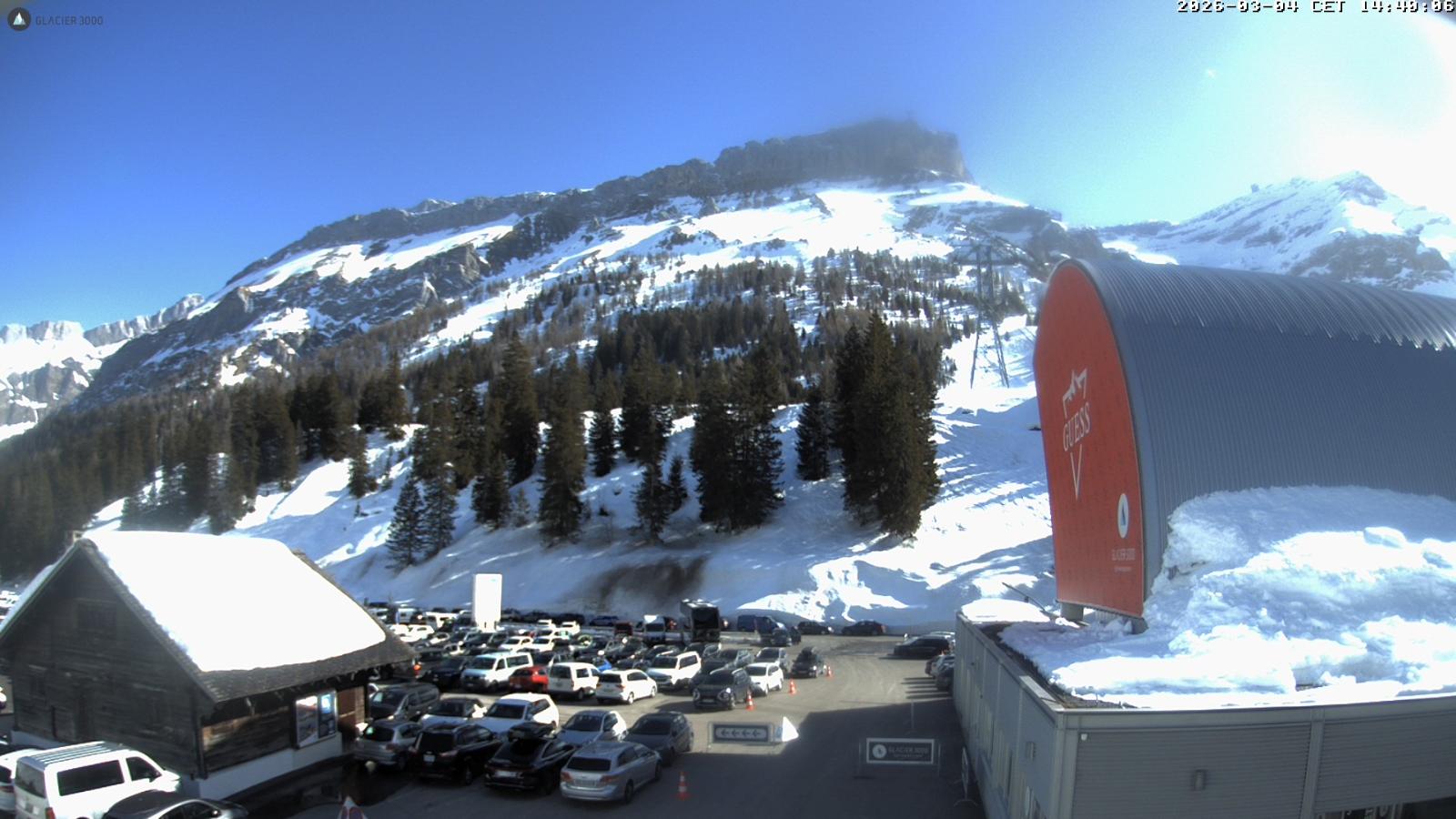 Webcam Glacier 3000: Col du Pillon 1546m