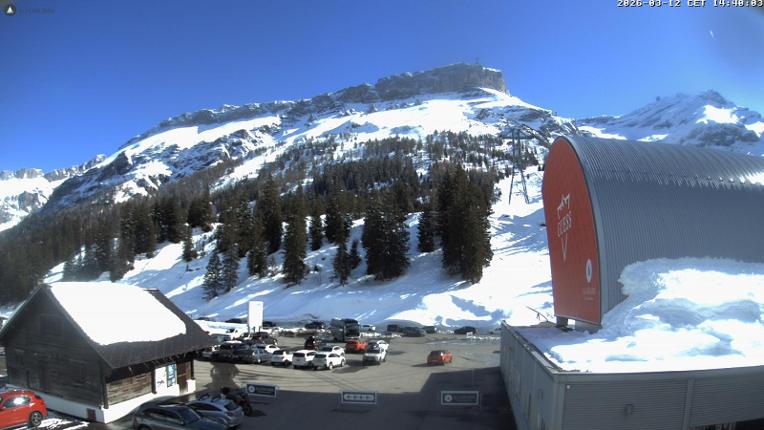 Webcam Glacier 3000: Col du Pillon 1546m