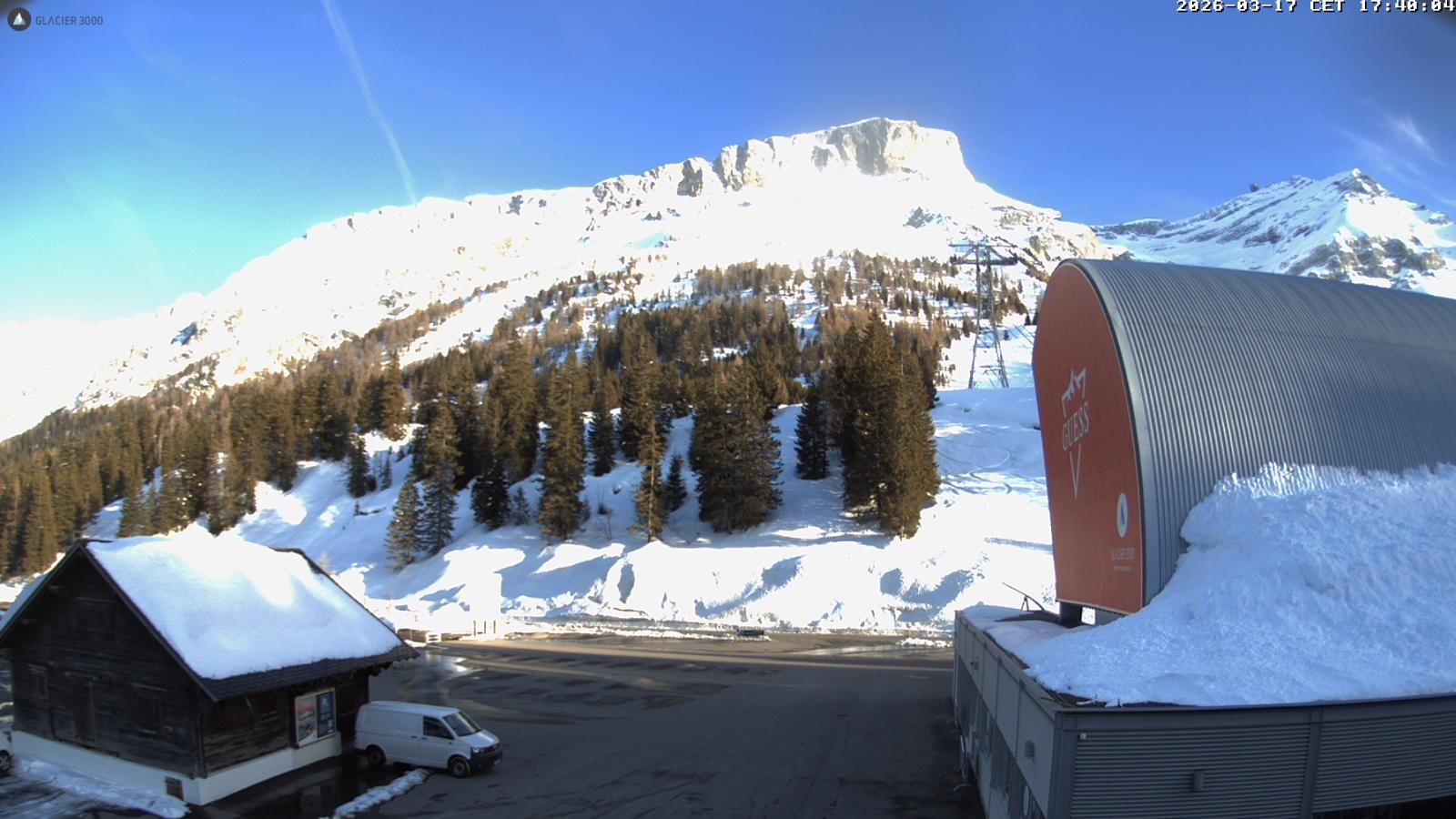 Webcam Glacier 3000: Col du Pillon 1546m