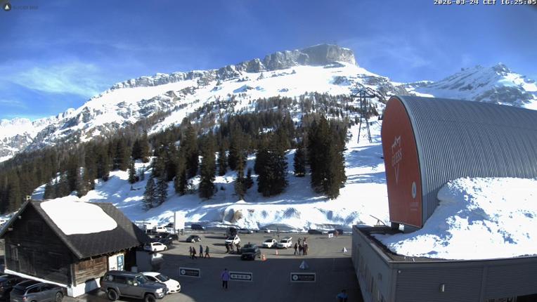 Webcam Glacier 3000: Col du Pillon 1546m