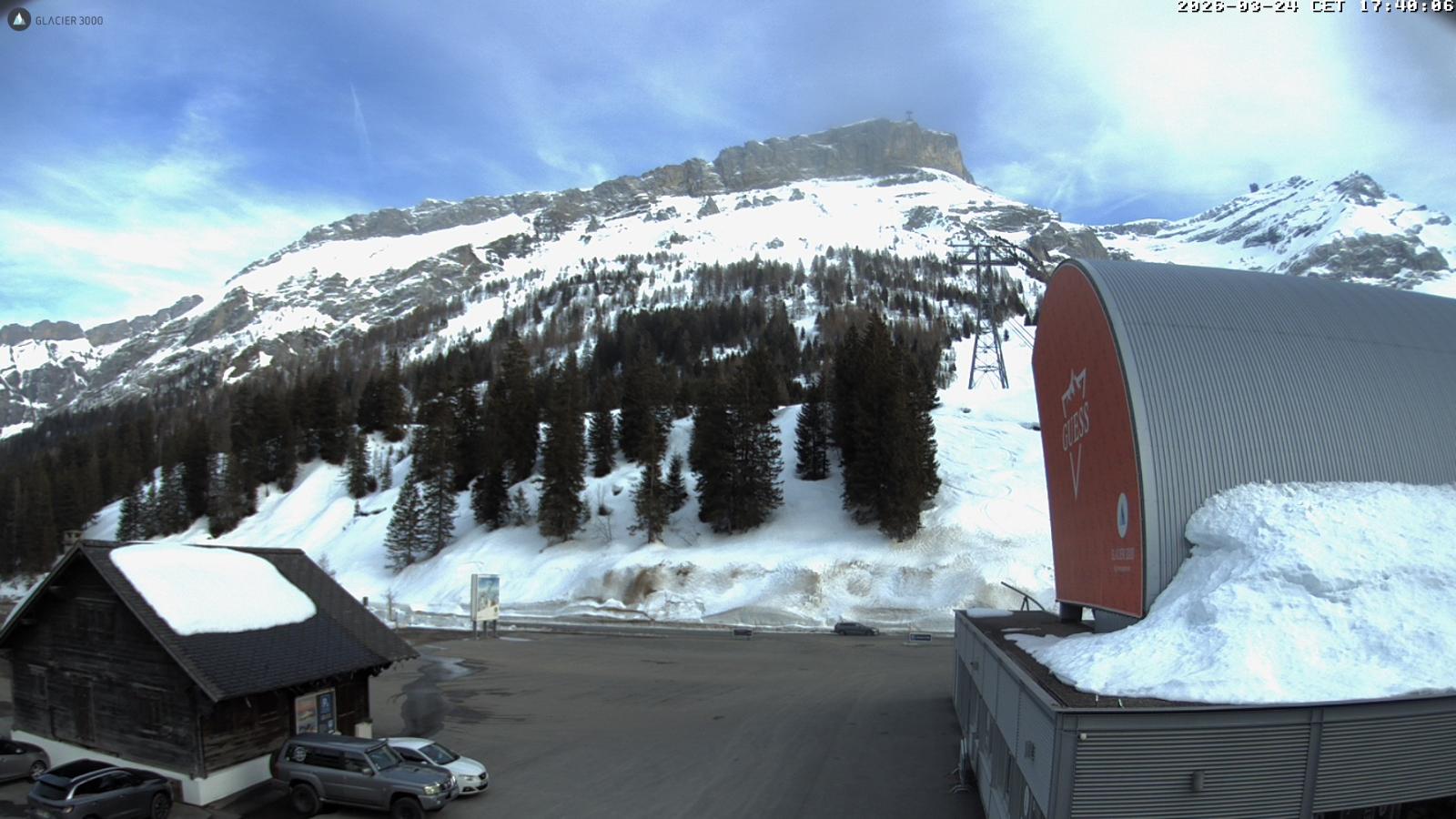 Webcam Glacier 3000: Col du Pillon 1546m
