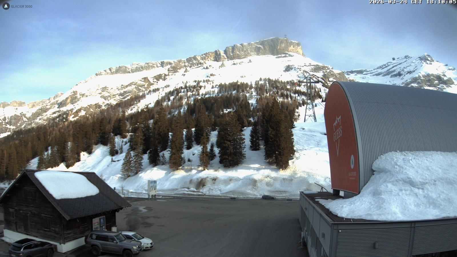 Webcam Glacier 3000: Col du Pillon 1546m