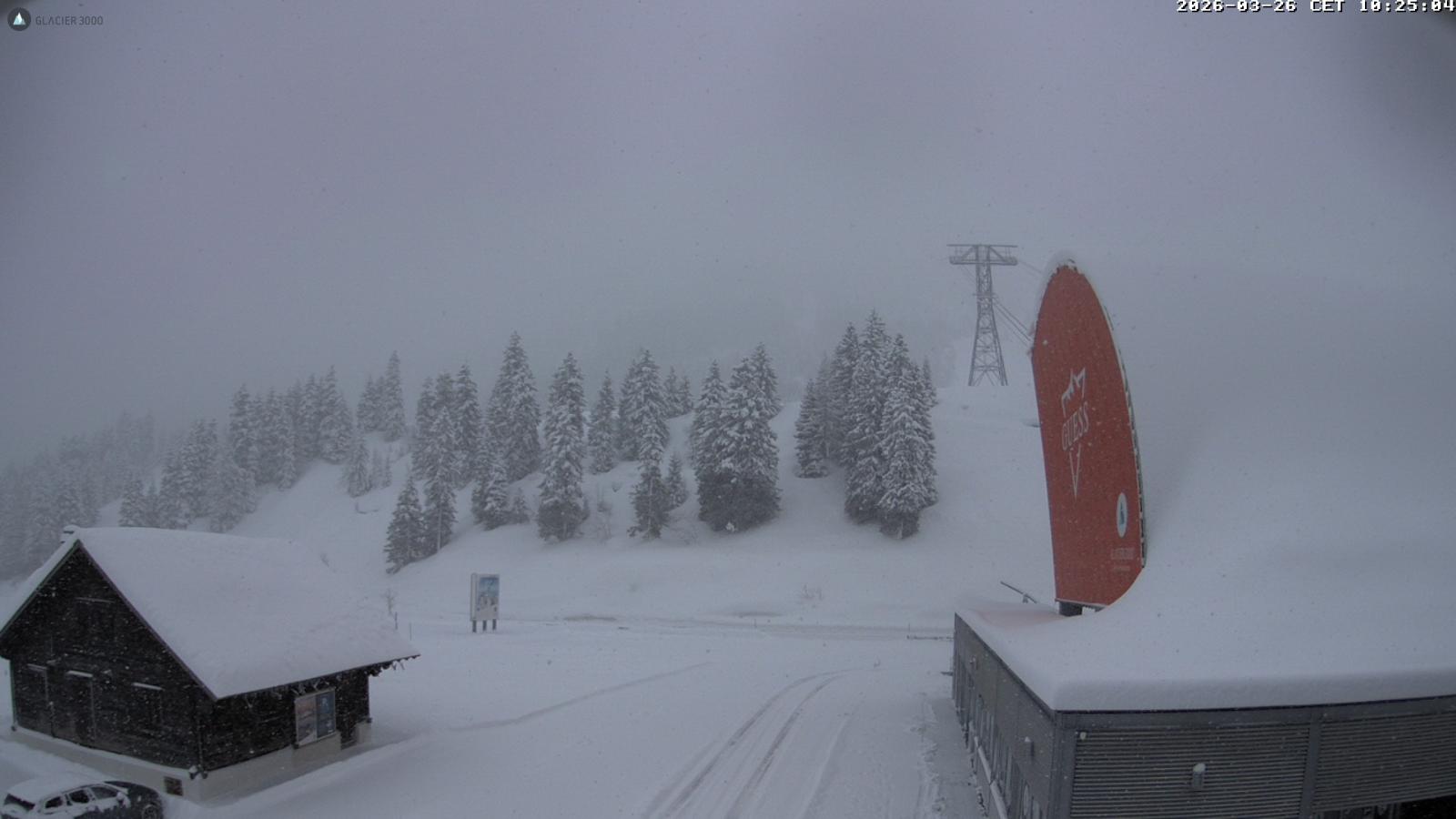 Webcam Glacier 3000: Col du Pillon 1546m