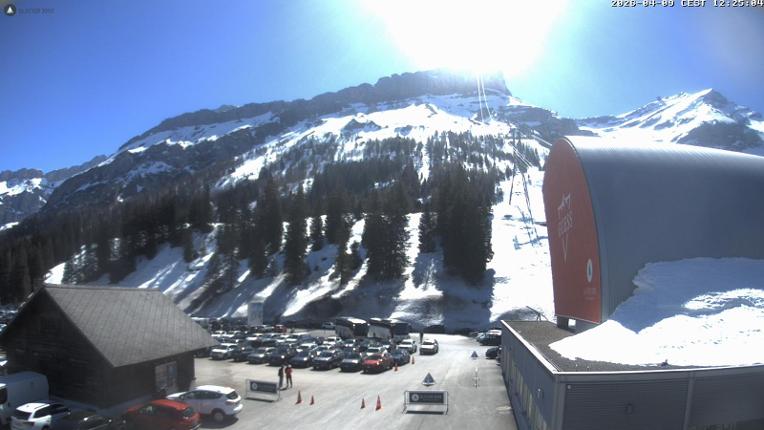 Webcam Glacier 3000: Col du Pillon 1546m