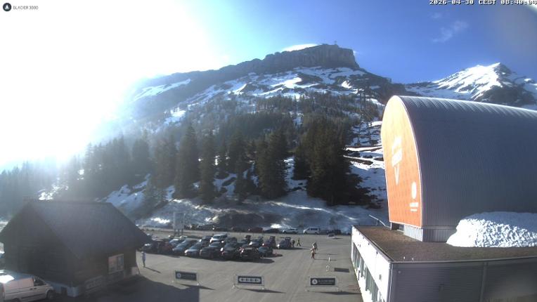 Webcam Glacier 3000: Col du Pillon 1546m