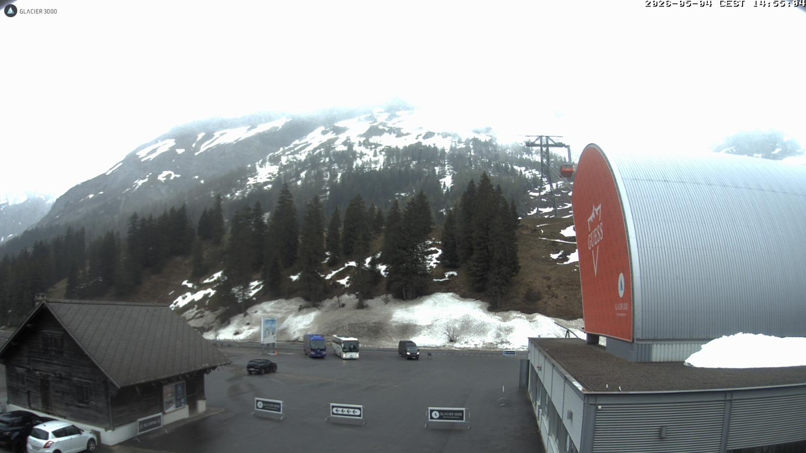 Webcam Glacier 3000: Col du Pillon 1546m