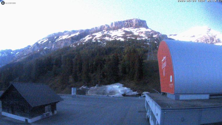 Webcam Glacier 3000: Col du Pillon 1546m