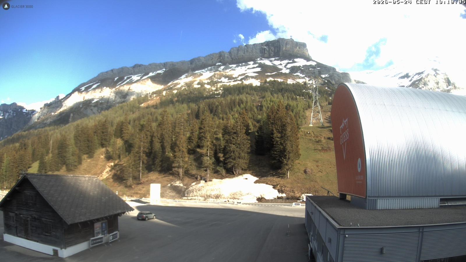 Webcam Glacier 3000: Col du Pillon 1546m