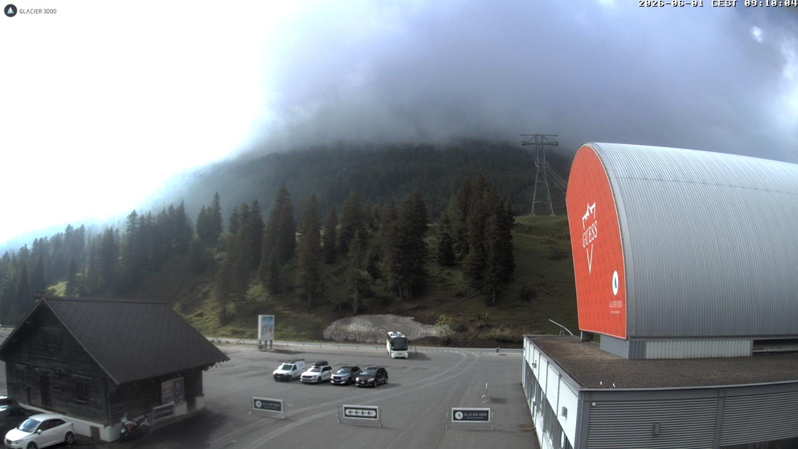 Webcam Glacier 3000: Col du Pillon 1546m