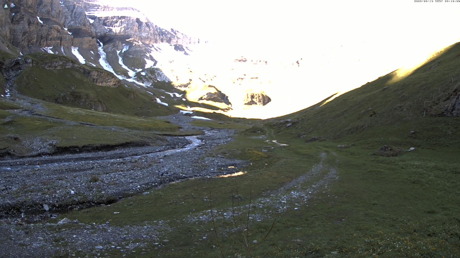 Webcam Glacier 3000: Oldenalp 1834m