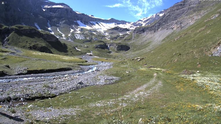 Webcam Glacier 3000: Oldenalp 1834m