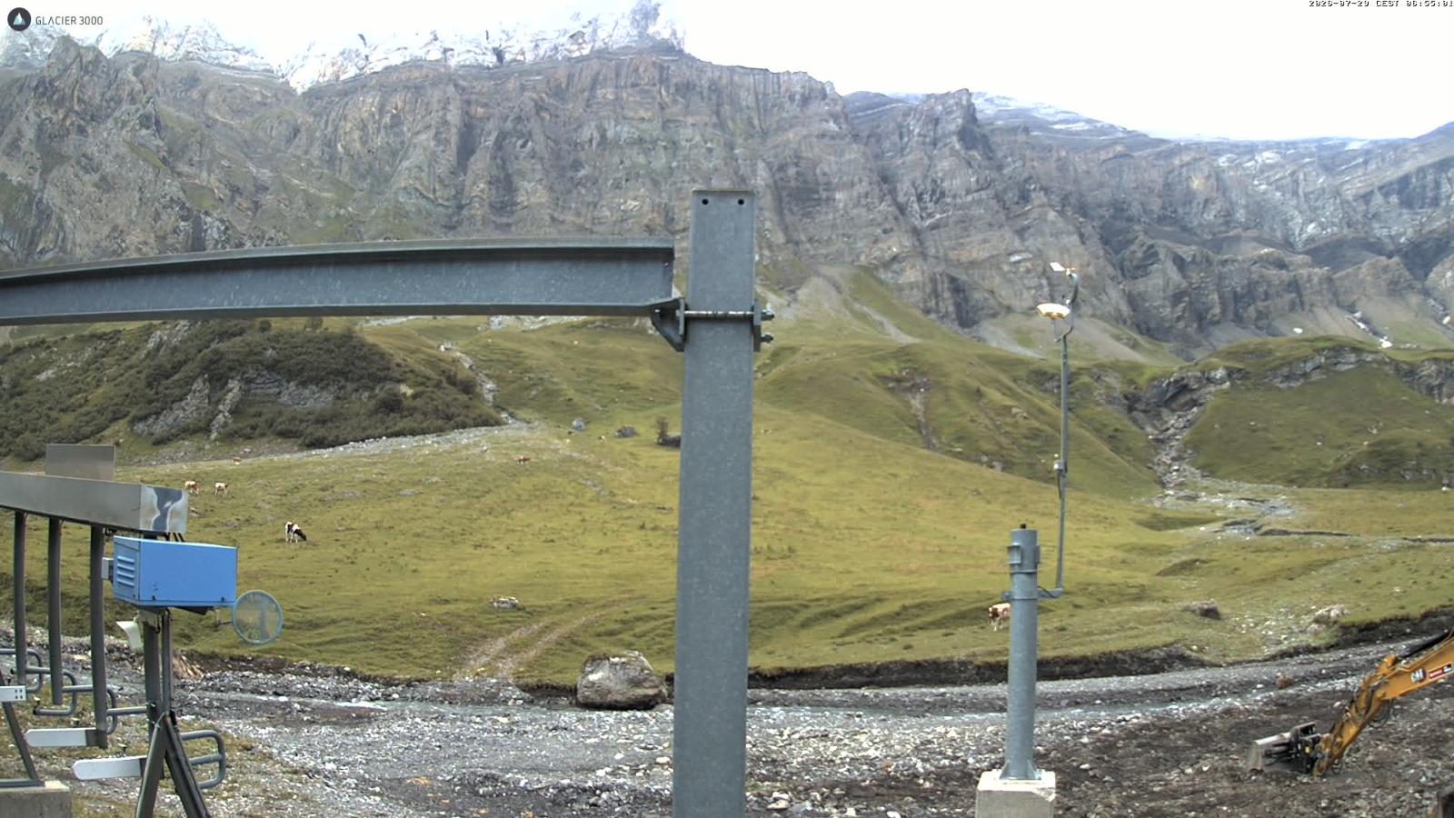 Webcam Glacier 3000: Oldenalp 1834m
