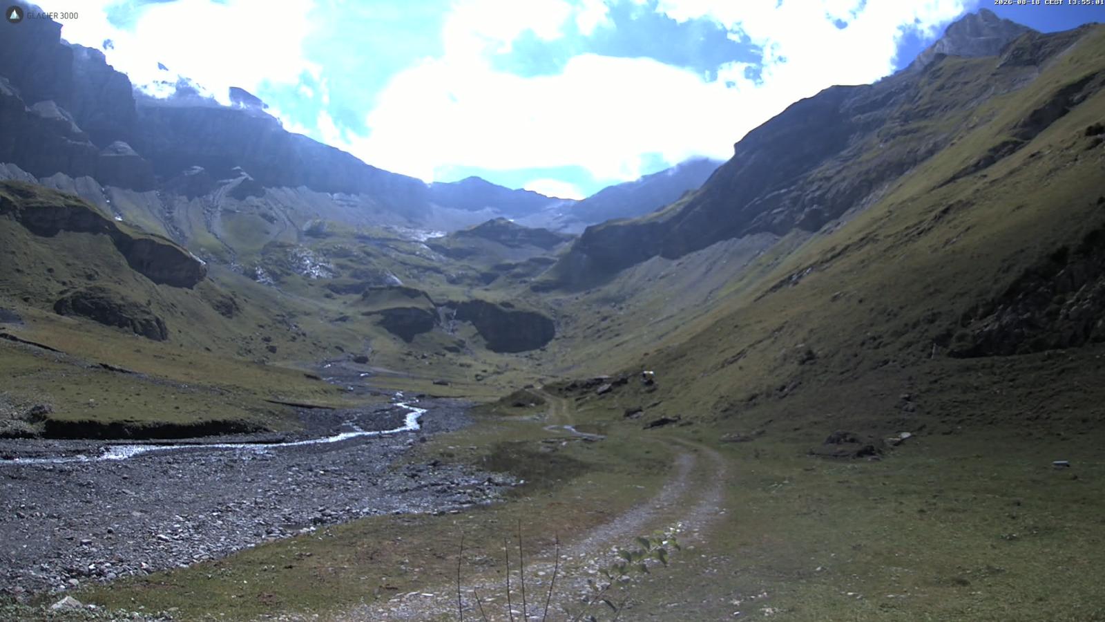Webcam Glacier 3000: Oldenalp 1834m