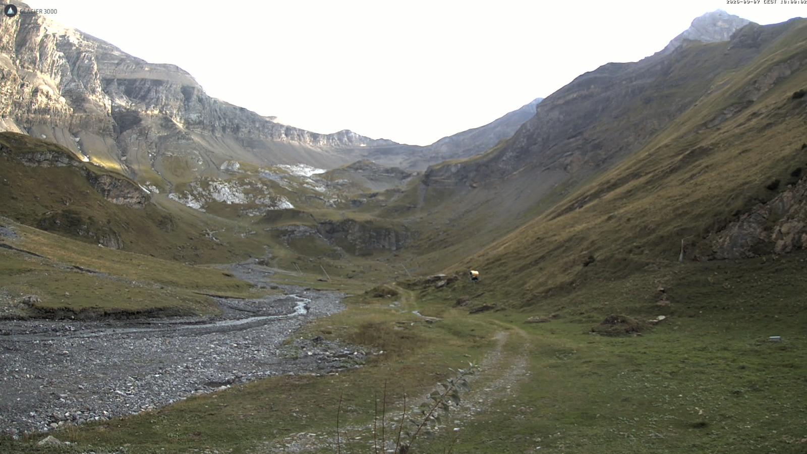 Webcam Glacier 3000: Oldenalp 1834m