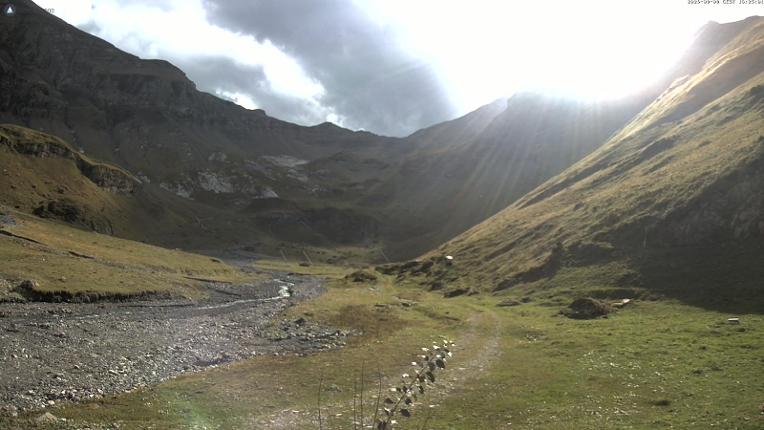 Webcam Glacier 3000: Oldenalp 1834m