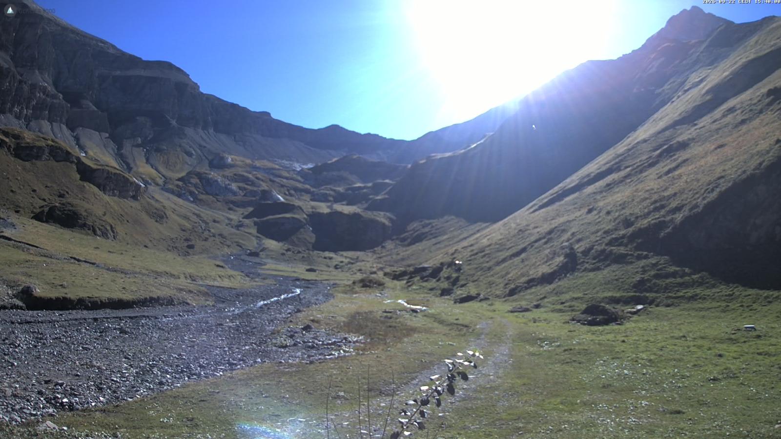 Webcam Glacier 3000: Oldenalp 1834m