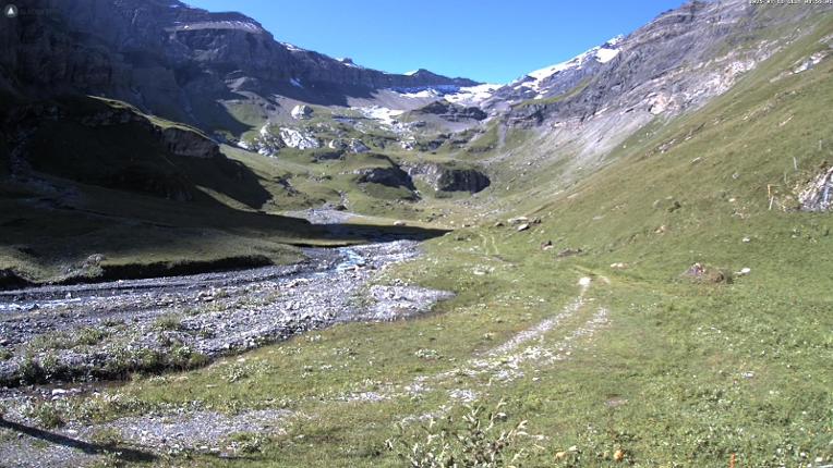 Webcam Glacier 3000: Oldenalp 1834m