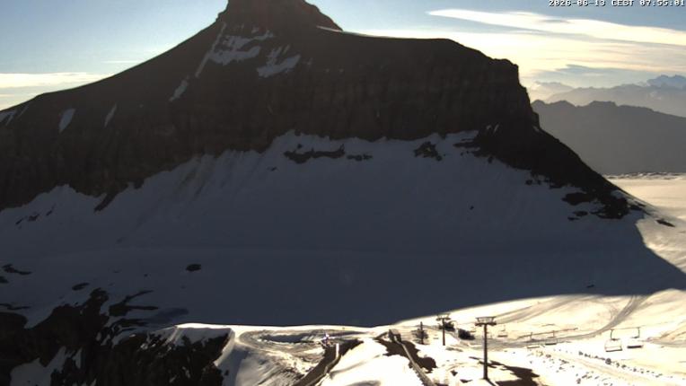 Webcam Glacier 3000: Scex Rouge 2971m