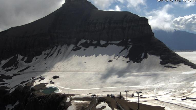 Webcam Glacier 3000: Scex Rouge 2971m