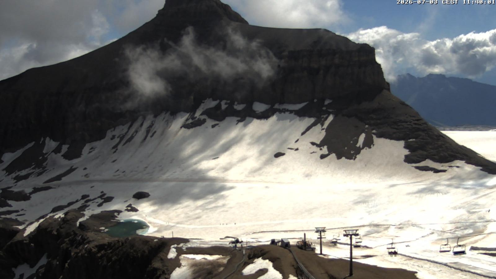 Webcam Glacier 3000: Scex Rouge 2971m