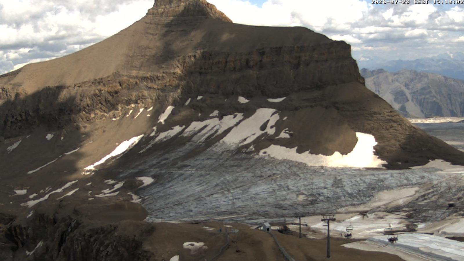 Webcam Glacier 3000: Scex Rouge 2971m