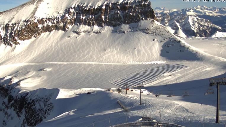 Webcam Glacier 3000: Scex Rouge 2971m